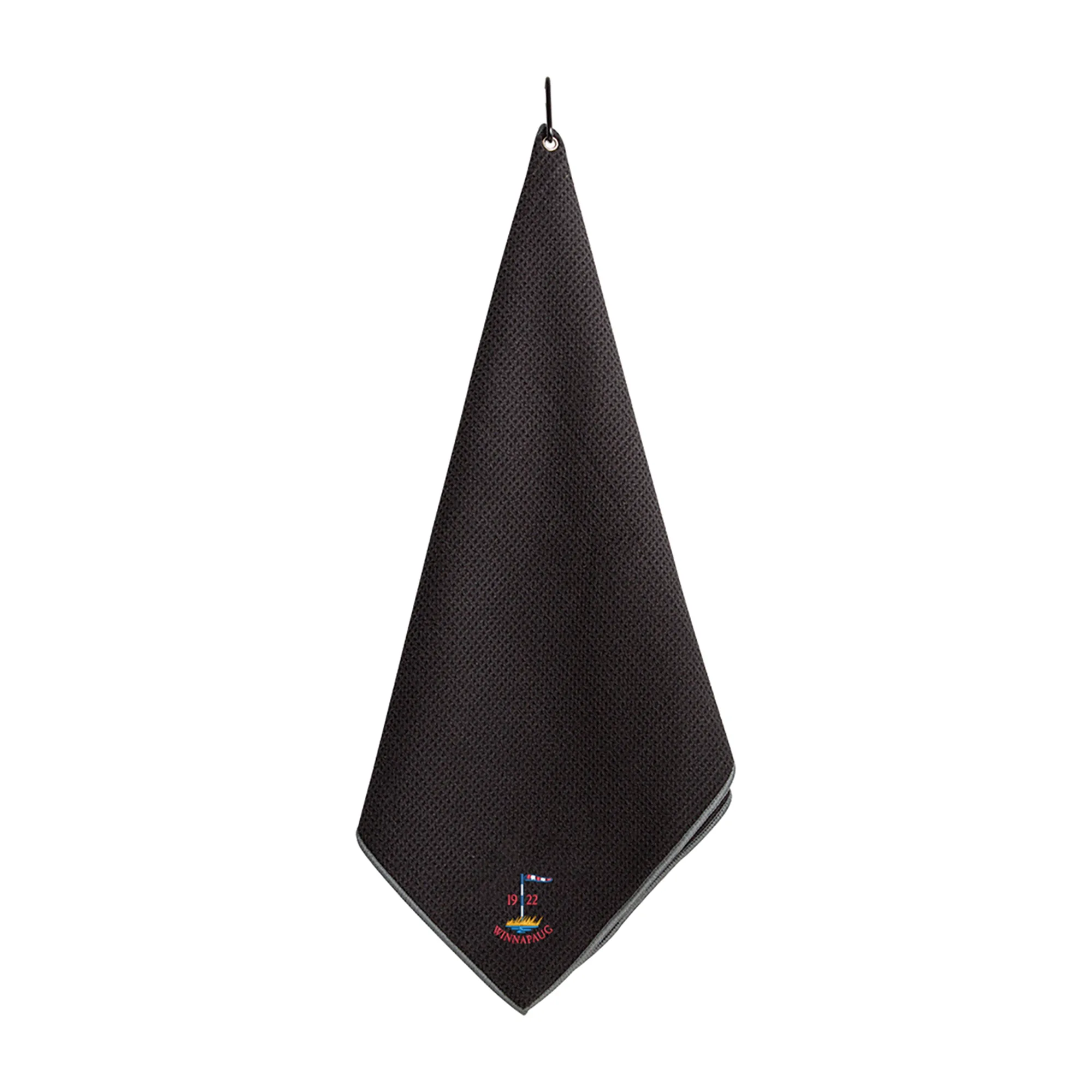 Ahead Microfiber Golf Towel - Black-Grey