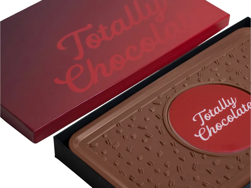 Epic 1lb. Engraved Combo Chocolate Bar with Classic Custom Packaging