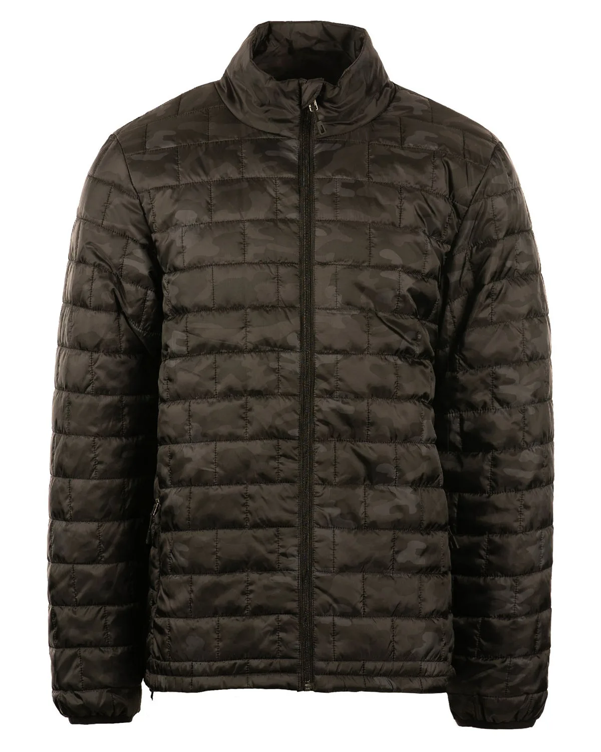 Burnside Adult Box Quilted Puffer Jacket view 2