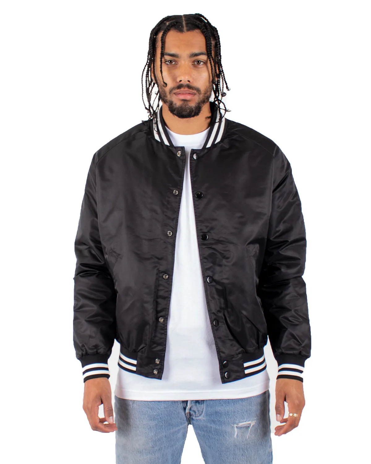 SHAKA WEAR® Unisex Varsity Bomber Jacket