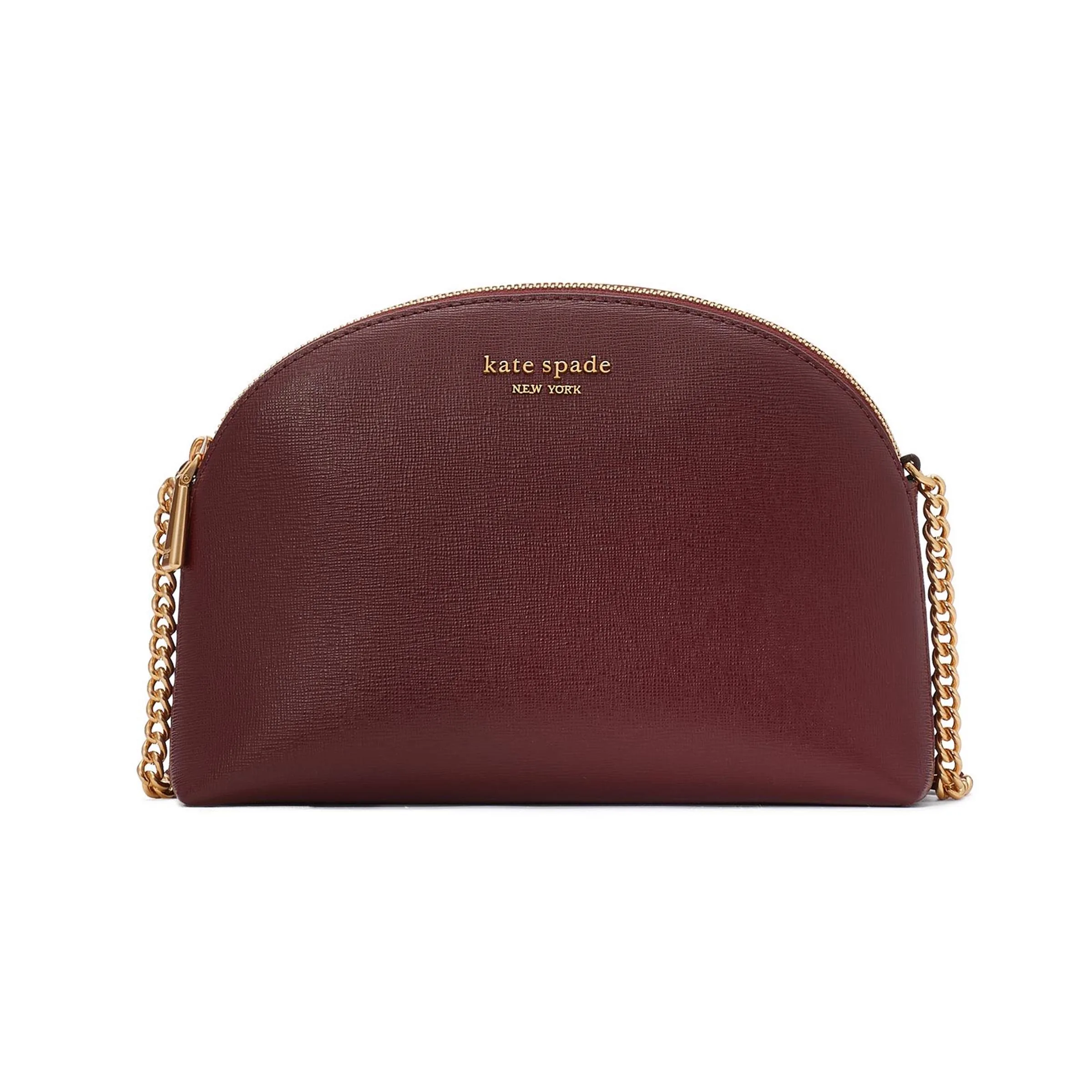 kate spade new york Morgan Double Zip Dome Crossbody - Cordovan