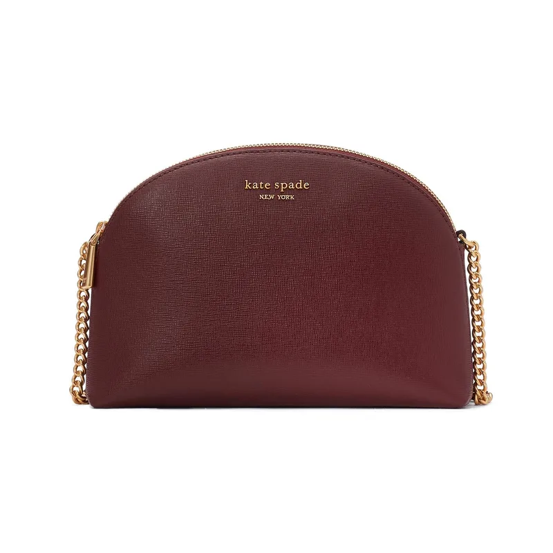 kate spade new york Morgan Double Zip Dome Crossbody - Cordovan