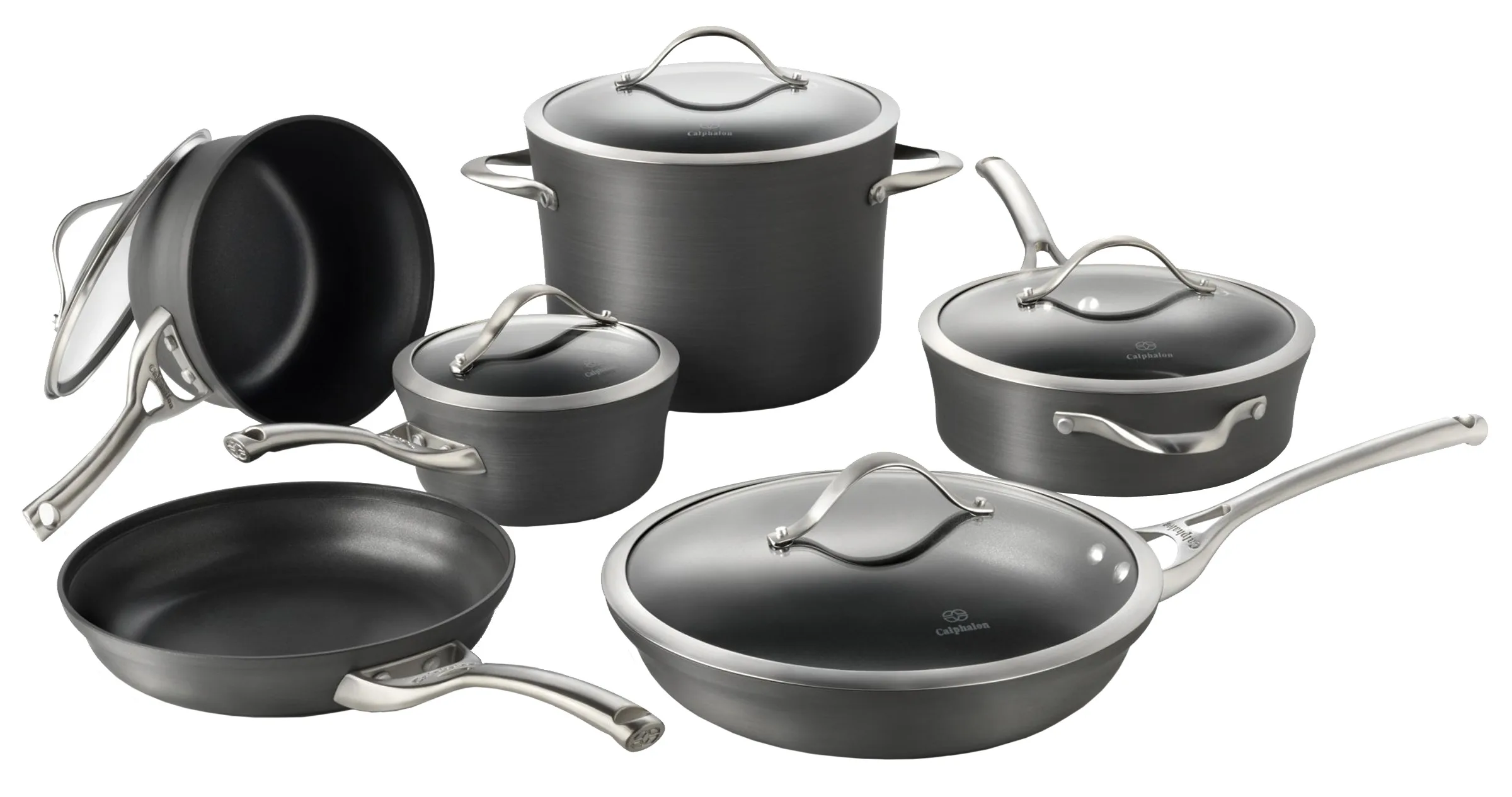 Calphalon Calphalon Contemporary Nonstick 11 Pc Cookware Set