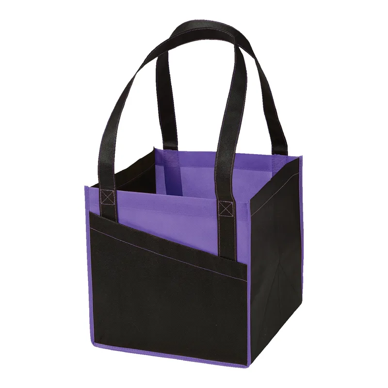 Cube Non-Woven Utility Tote Bag view 5