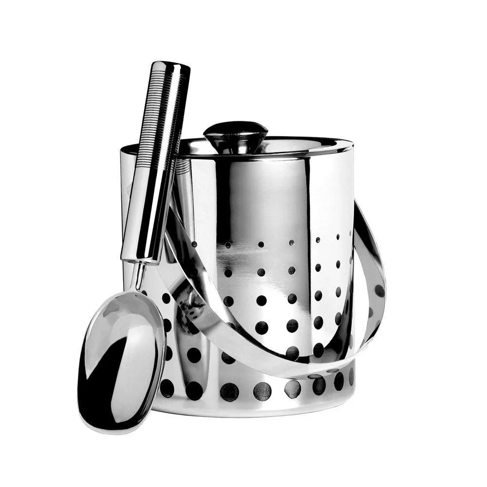 Mikasa Cheers Stainless Steel Ice Bucket & Scoop