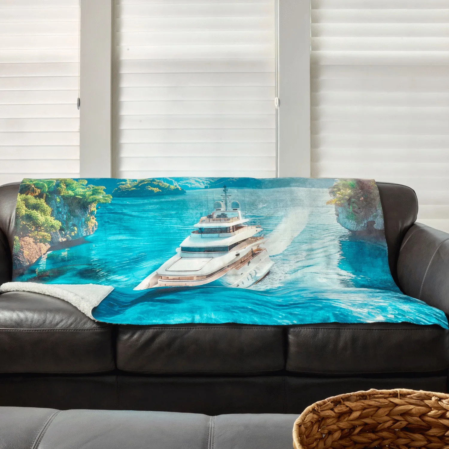 EPICOLOR Sherpa Throw - 30" x 40"