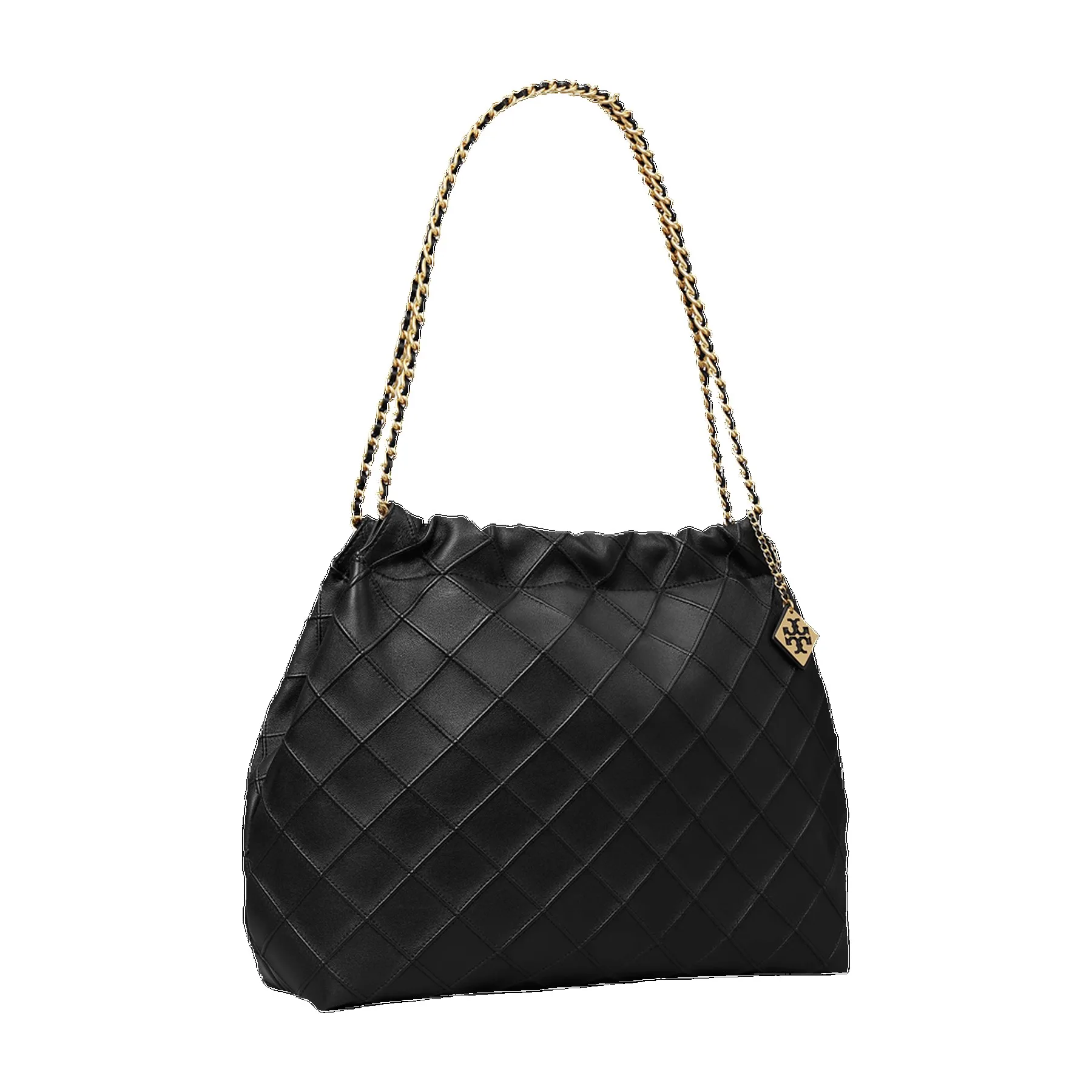 Tory Burch Fleming Soft Hobo Bag - Black