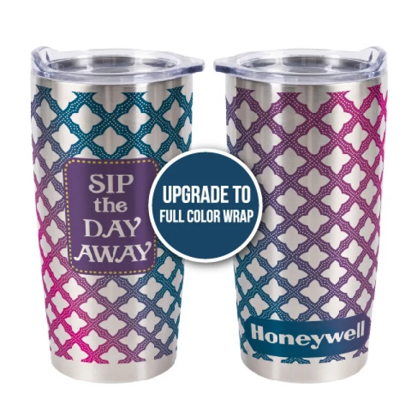 20 Oz. Stainless Steel Travel Tumbler view 2