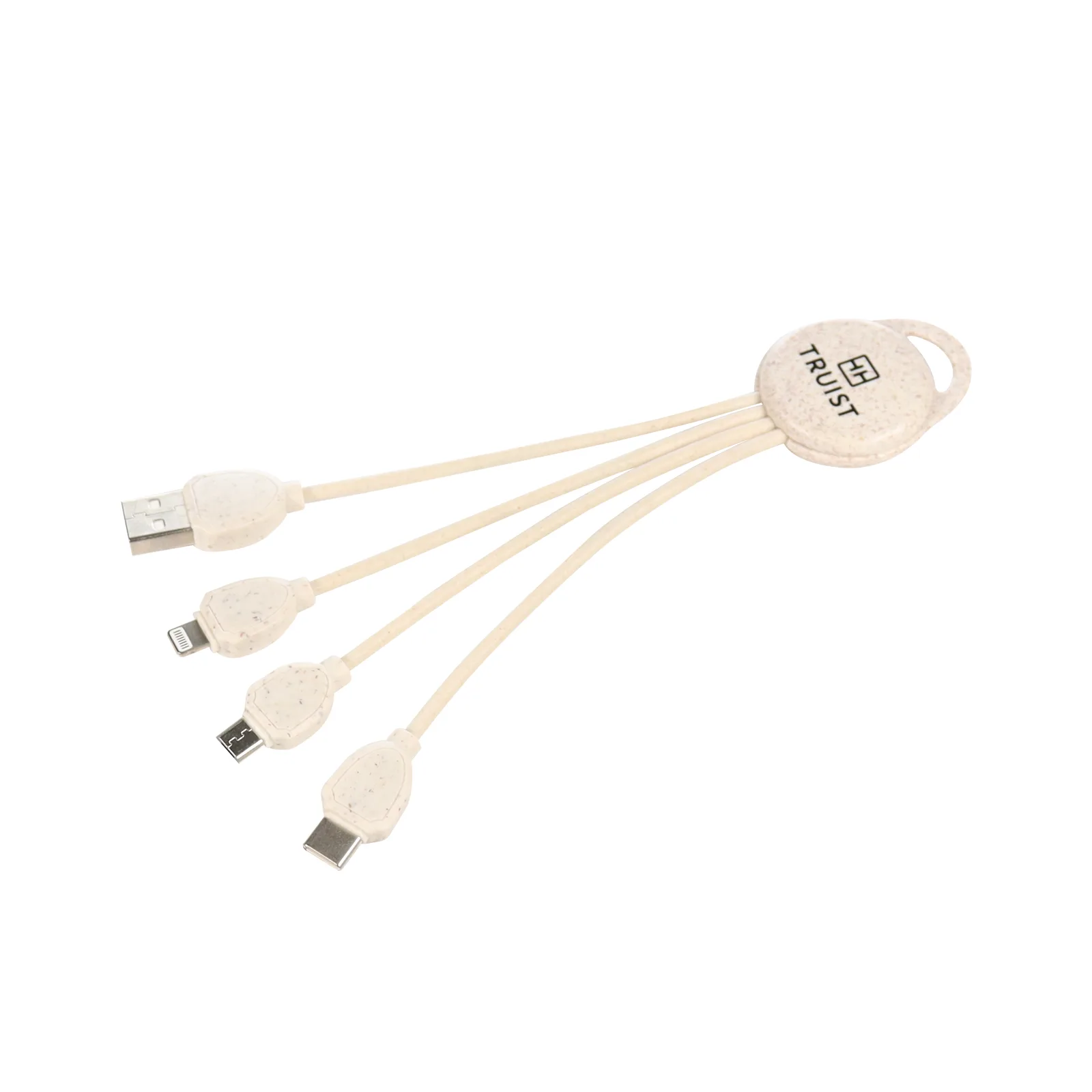Wheat Straw 3-in-1 Charging Cable view 2
