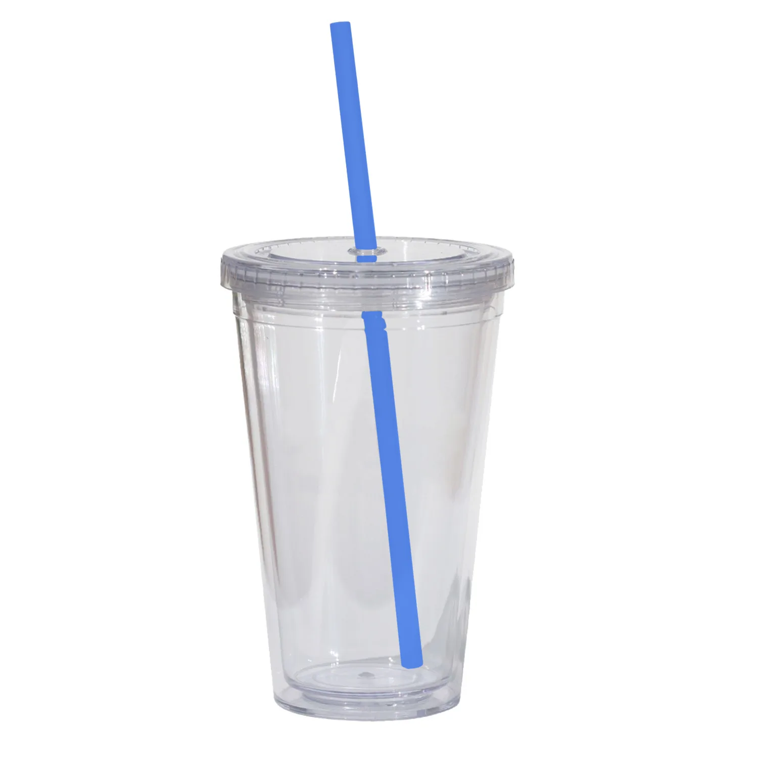 Double Wall 16 Oz Tumbler - Clear view 2