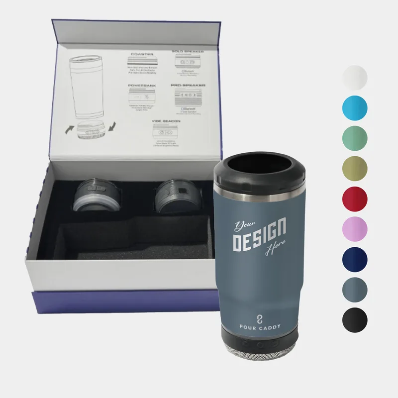 Pour Caddy® Vibe Chill & Brew 14 Oz. Tumbler Gift Set