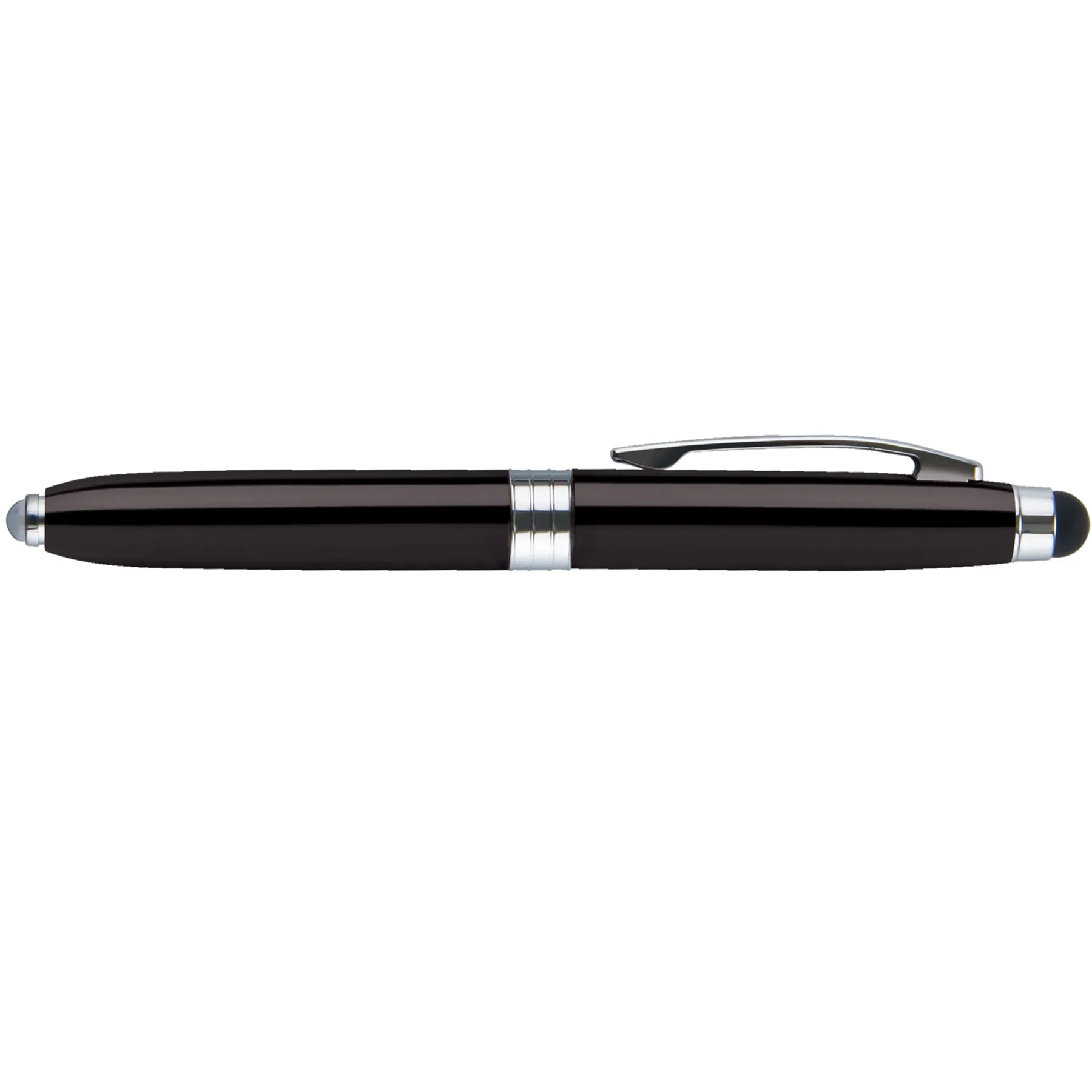 Black/Silver Blank Side View