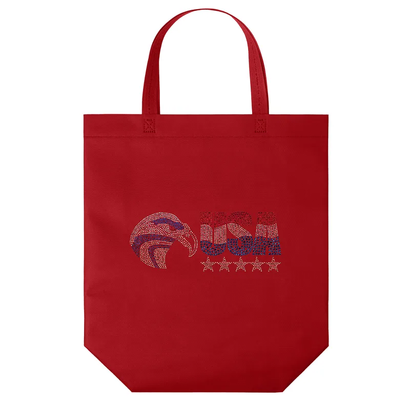 Patriot™ - USA Made Non-Woven Tote - Sparkle (18" x 7" x 17")