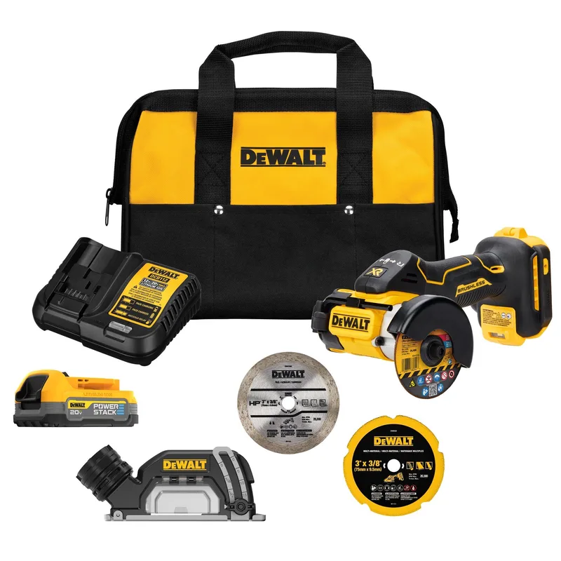 DeWalt Compact 20V Max Xr Brushless 3" Cut-Off Tool Kit