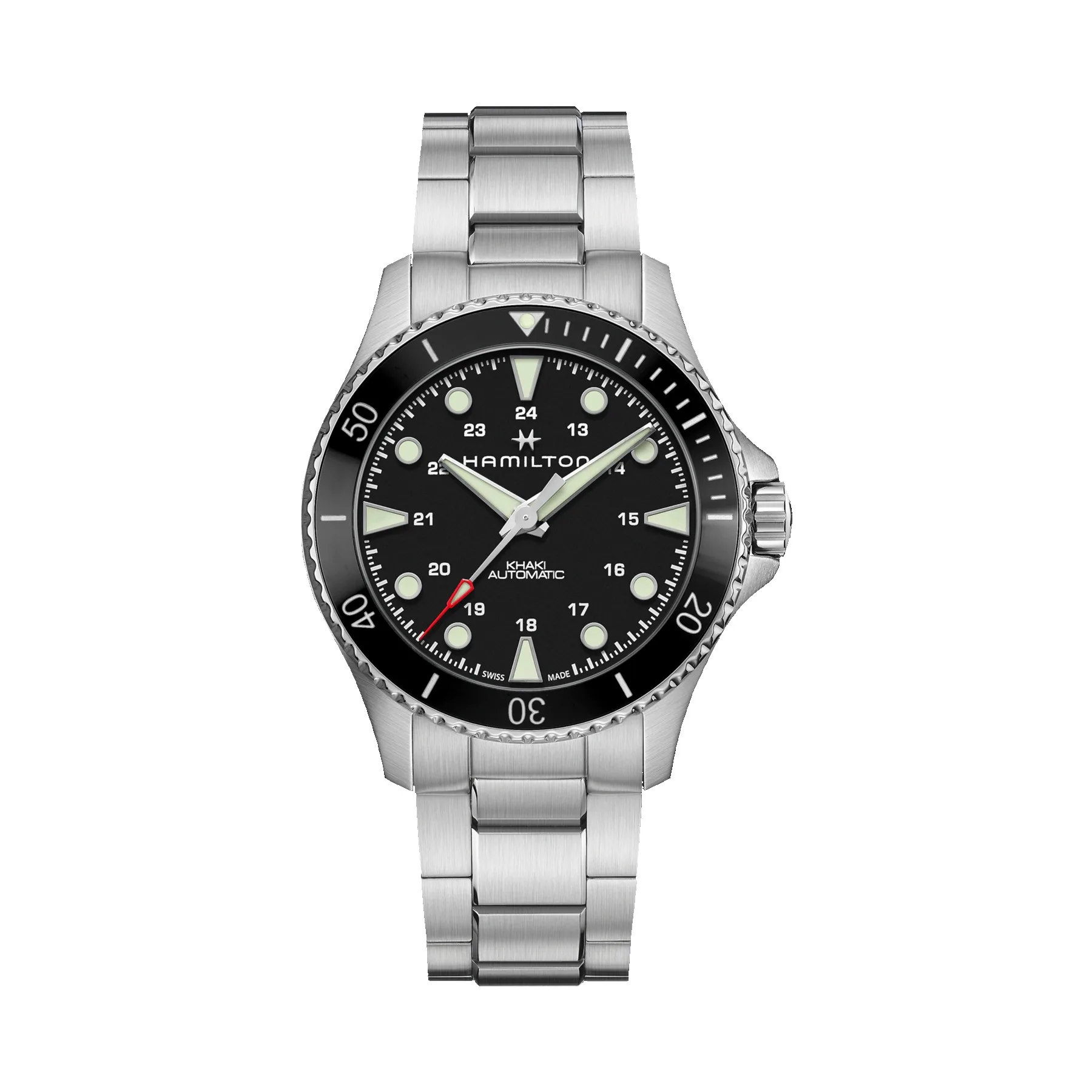 Hamilton Khaki Navy Scuba Auto Stainless Steel Watch
