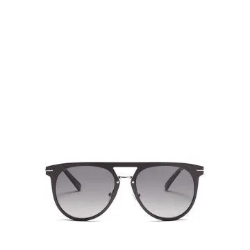 Tumi 011 Polarized Gradient Aviator Sunglasses 55Mm - Black