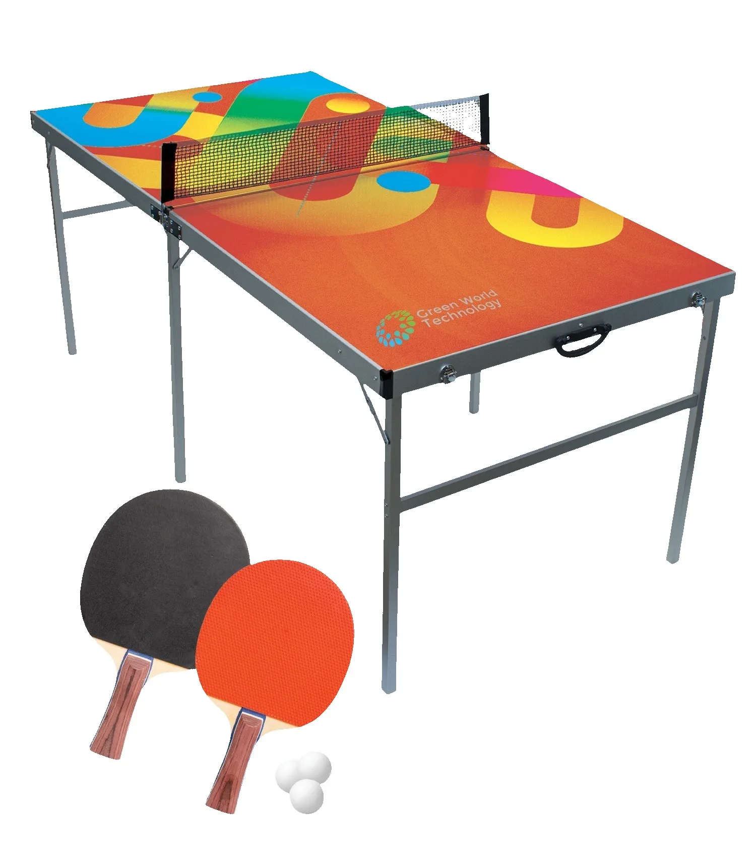 Portable Ping Pong Table Set