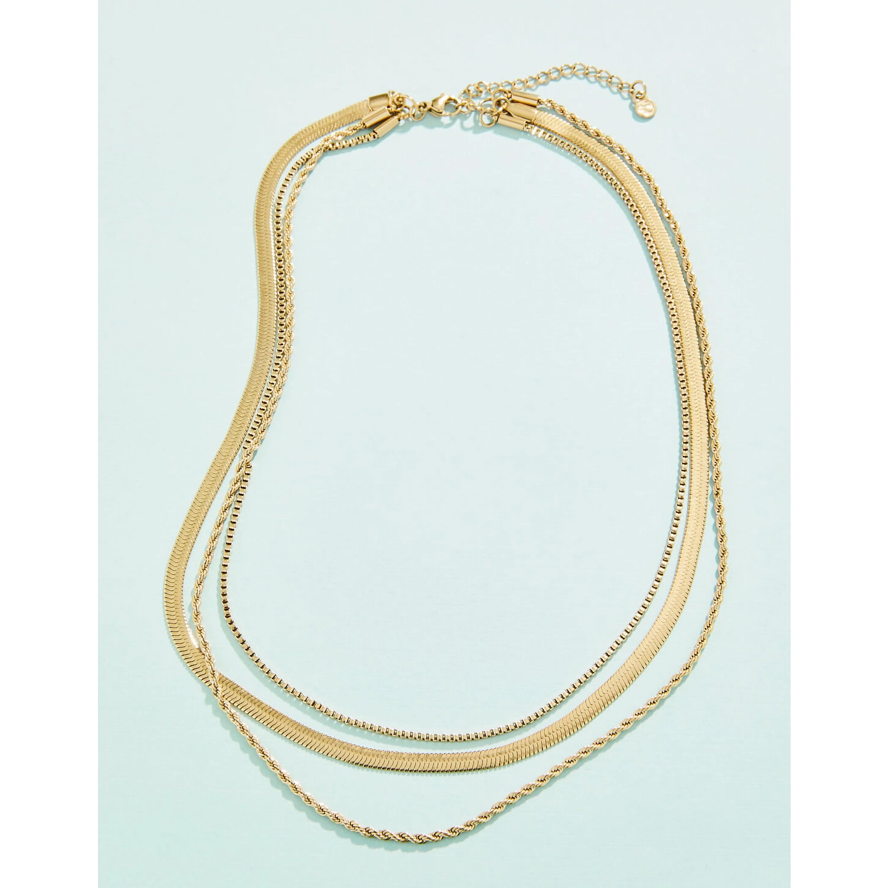 Spartina 449 SPLASH Folly Field Layered Necklace