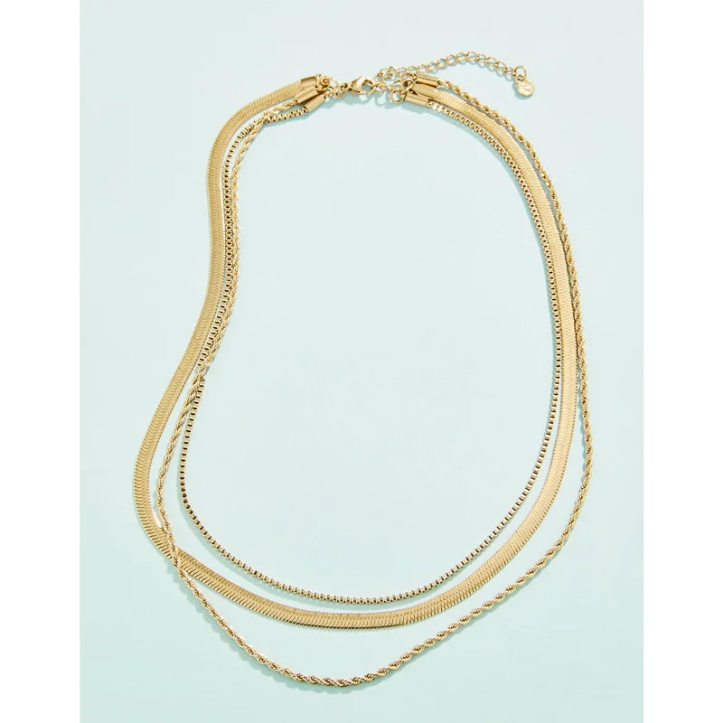Spartina 449 SPLASH Folly Field Layered Necklace