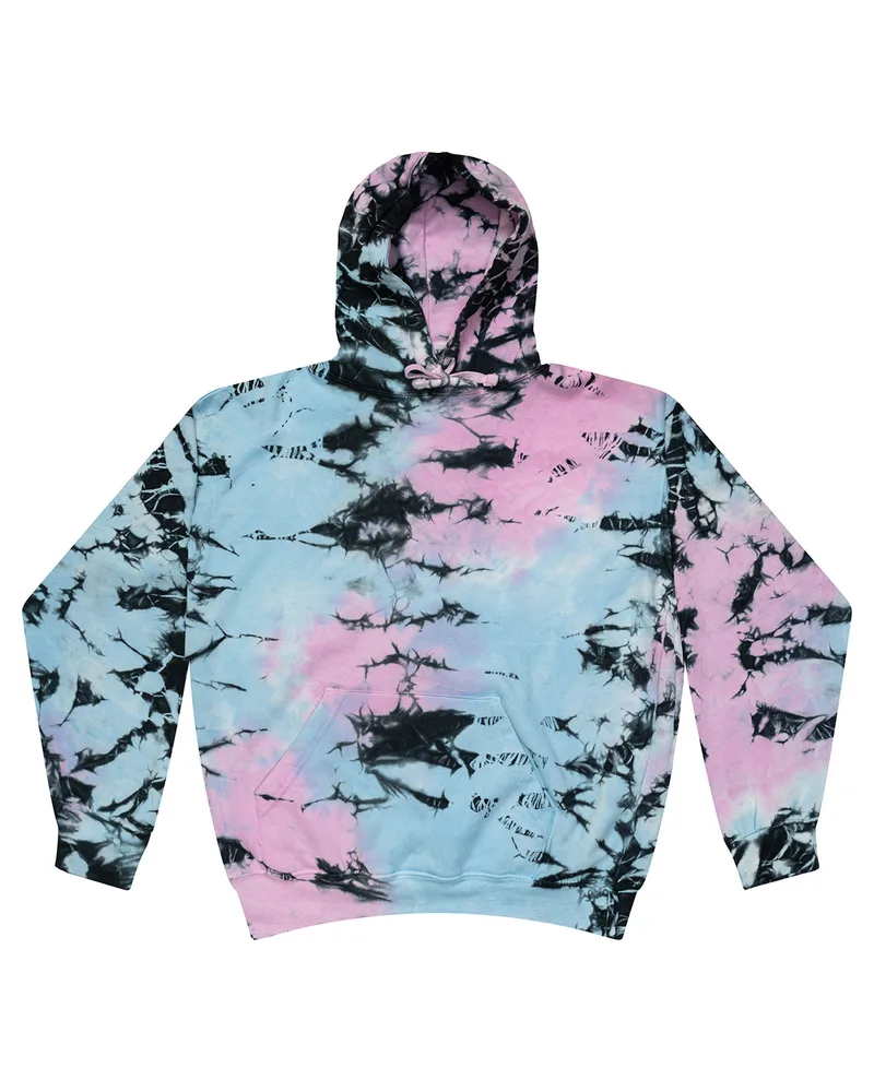 Tie-Dye Youth Pullover Hooded Sweatshirt view 5