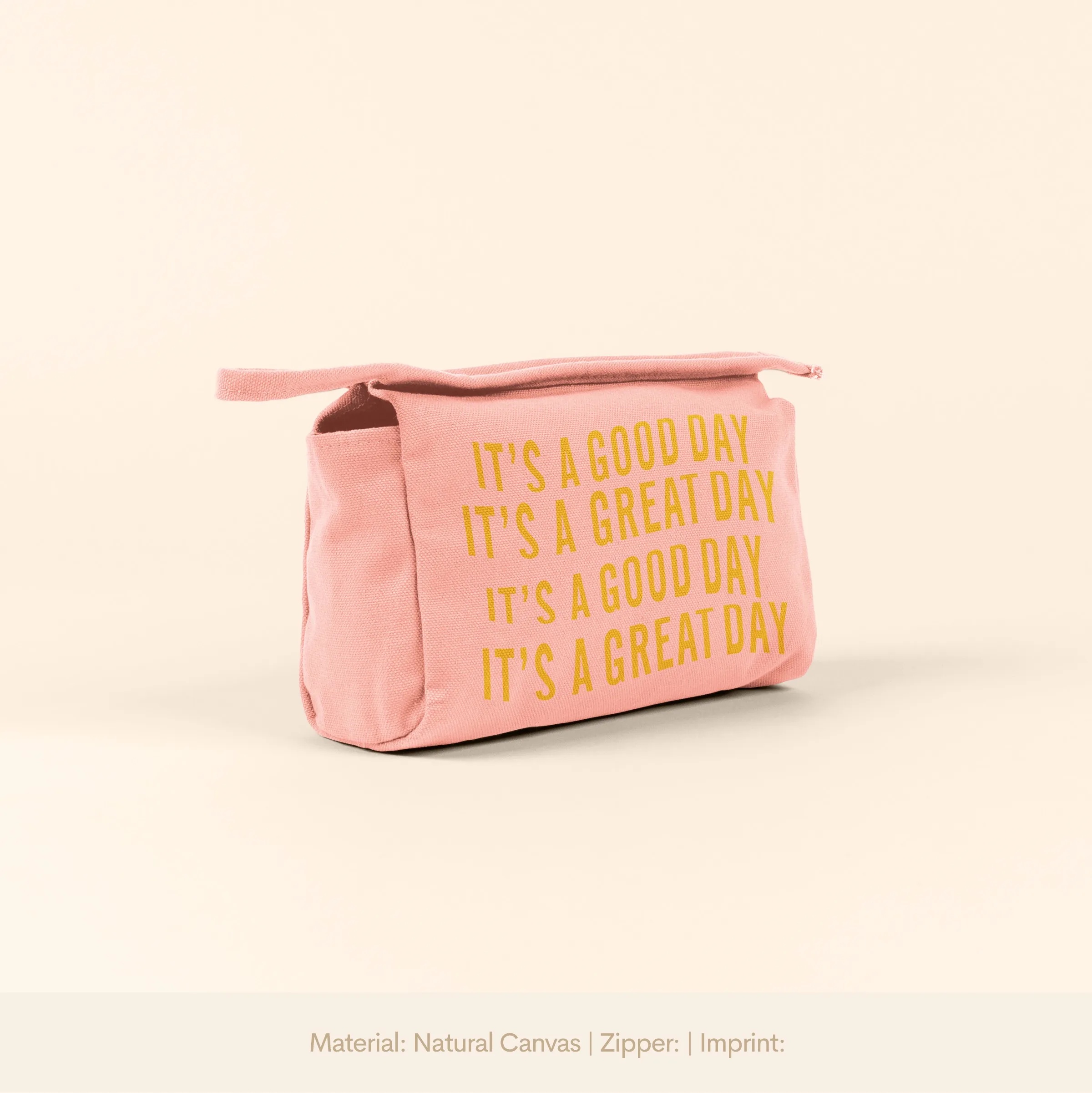 Peach Pink Logo Angle