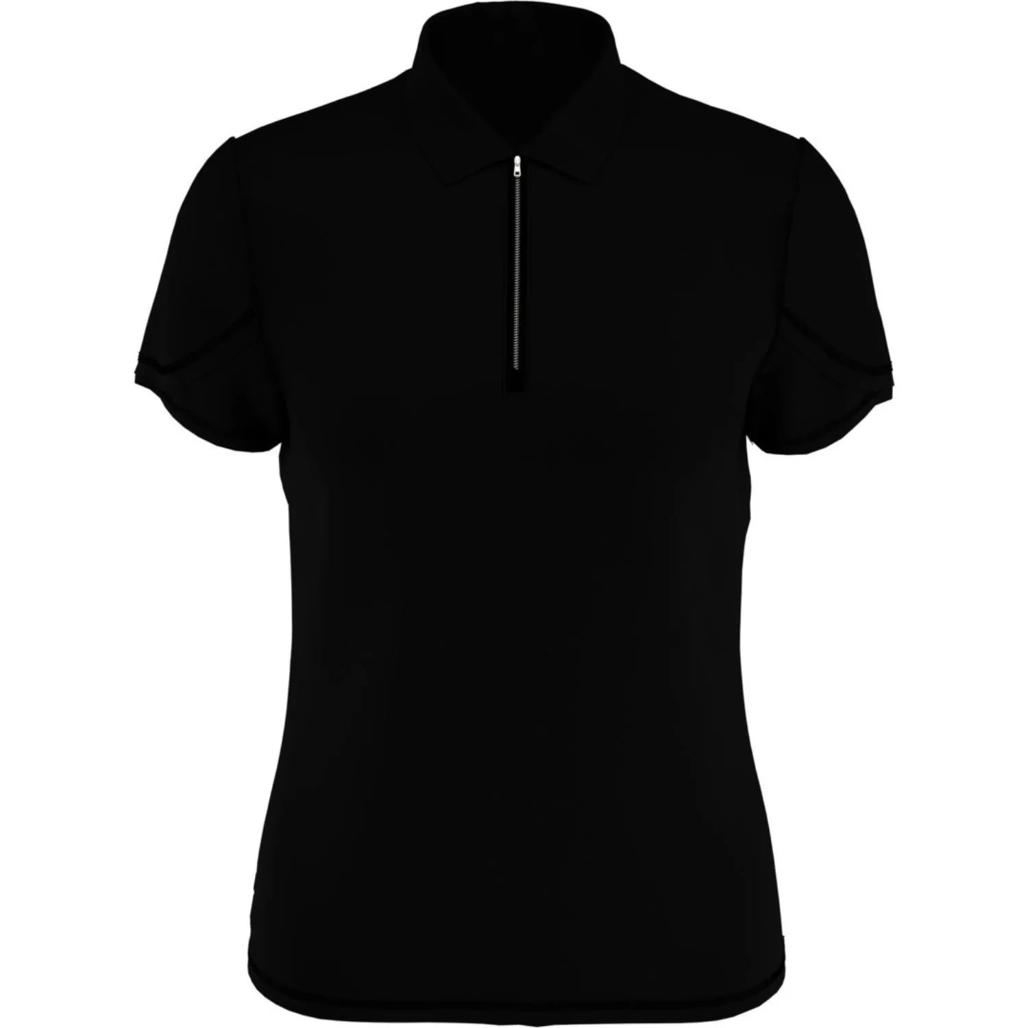 Callaway® Moisture Wicking Women's Chev 1/4-Zip Polo Shirt with Custom Logo view 2