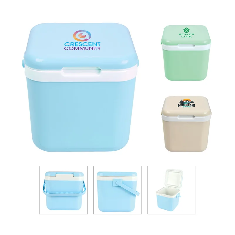 Mix 4-Can, 4.8 Qt Personal Lunch Box Cooler — Cream