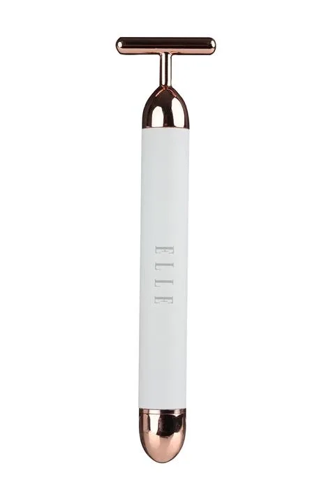 Elle White T-Bar Facial Stimulator