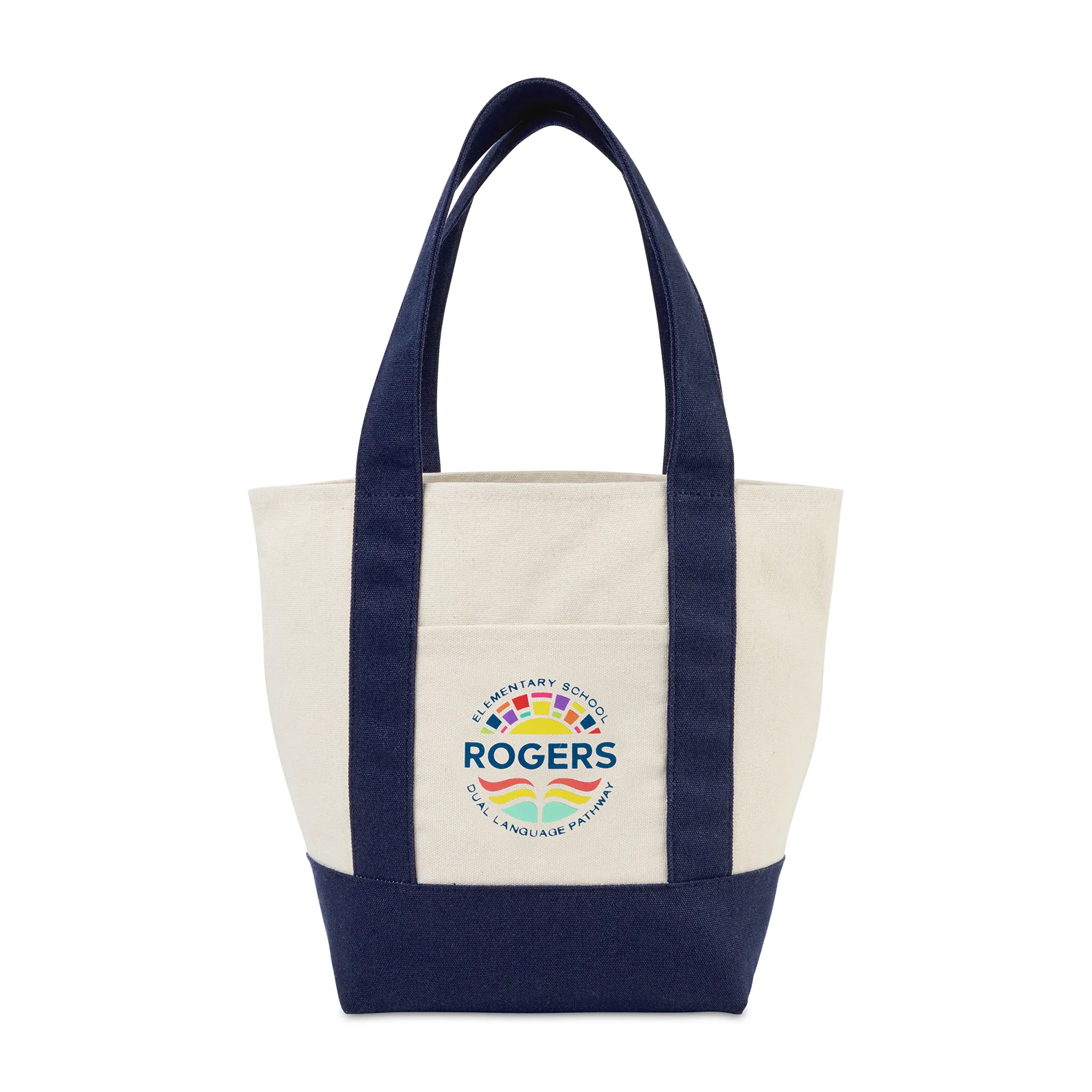 Mini Canvas Tote - True Navy