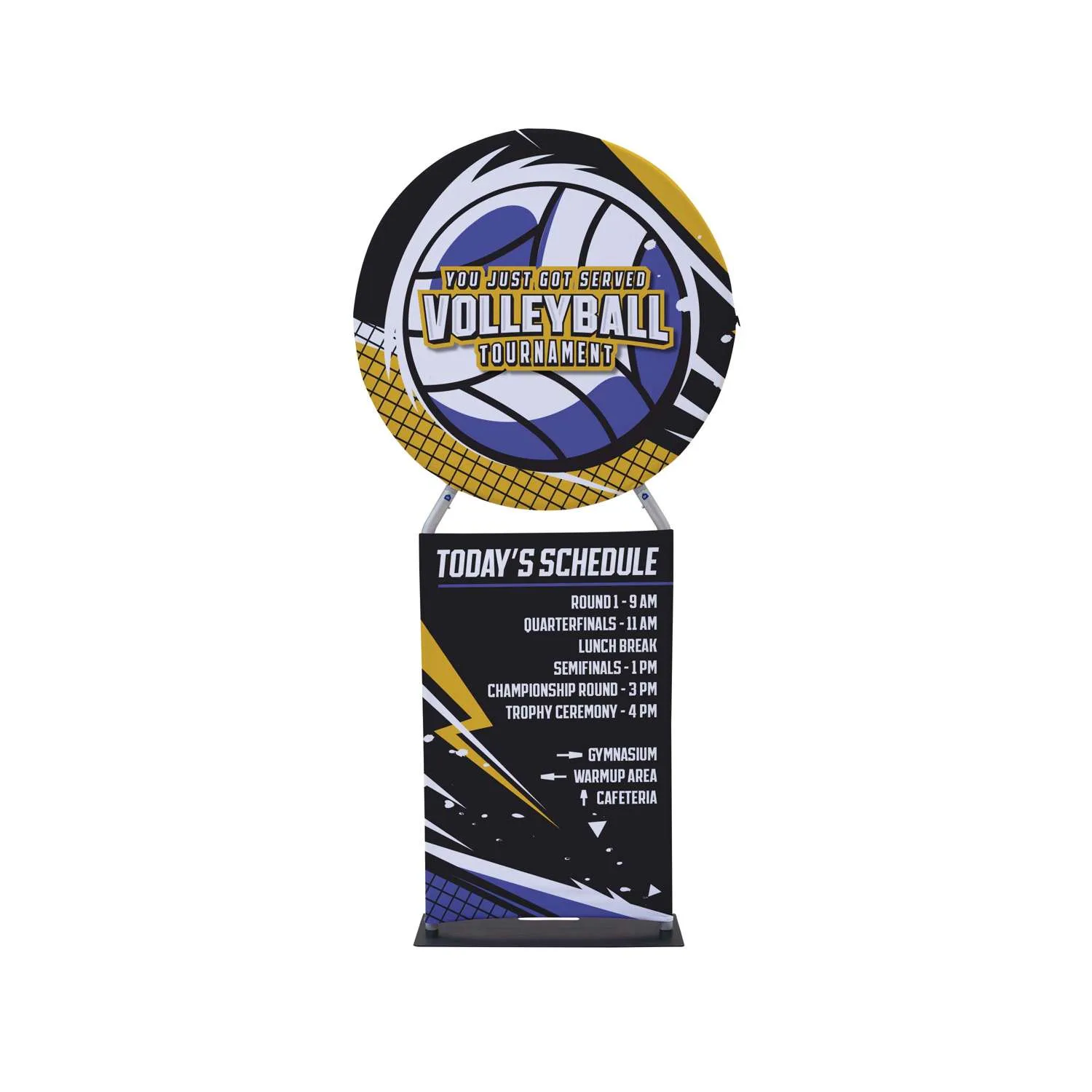 36" EuroFit Round Banner Display Kit view 2