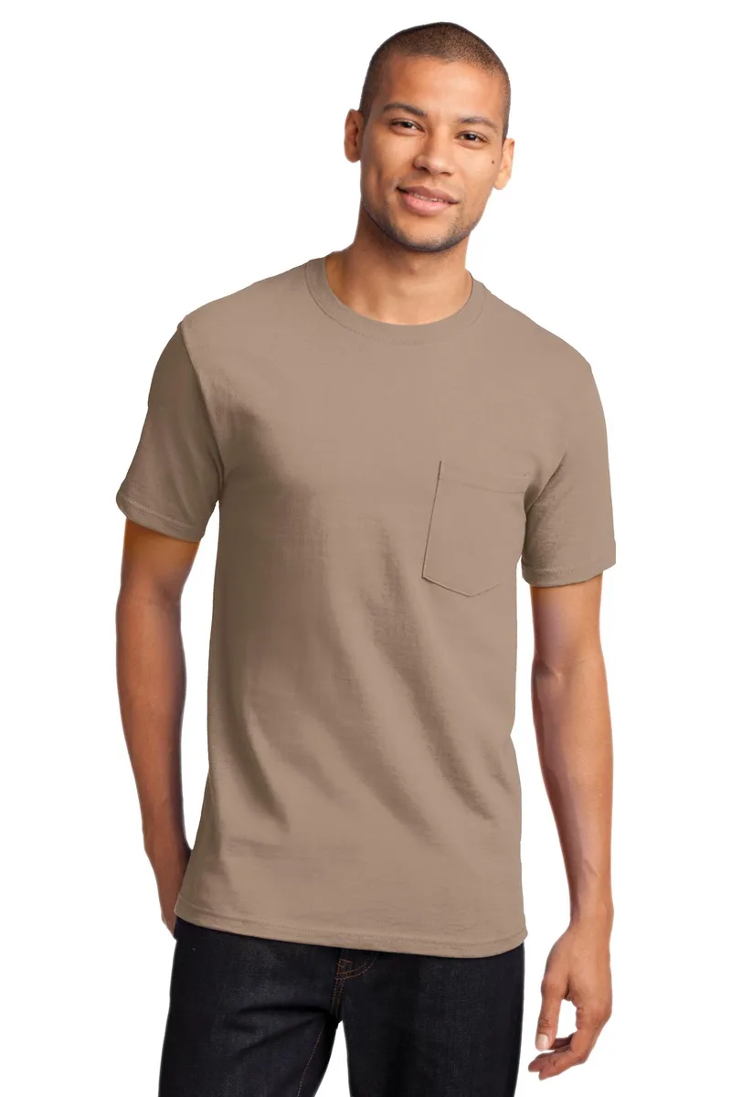 Port & Co™ Essential Pocket Tee. view 4