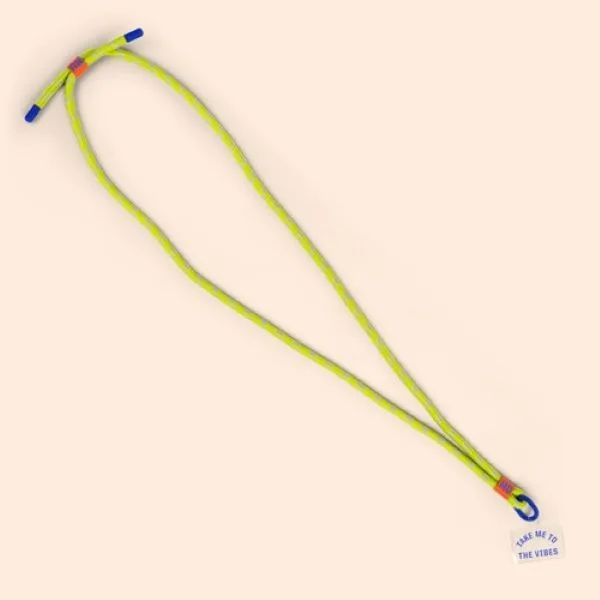Citron + Gray Rope, Royal Split Ring & Rope Tip, & Outrageous Orange Slider