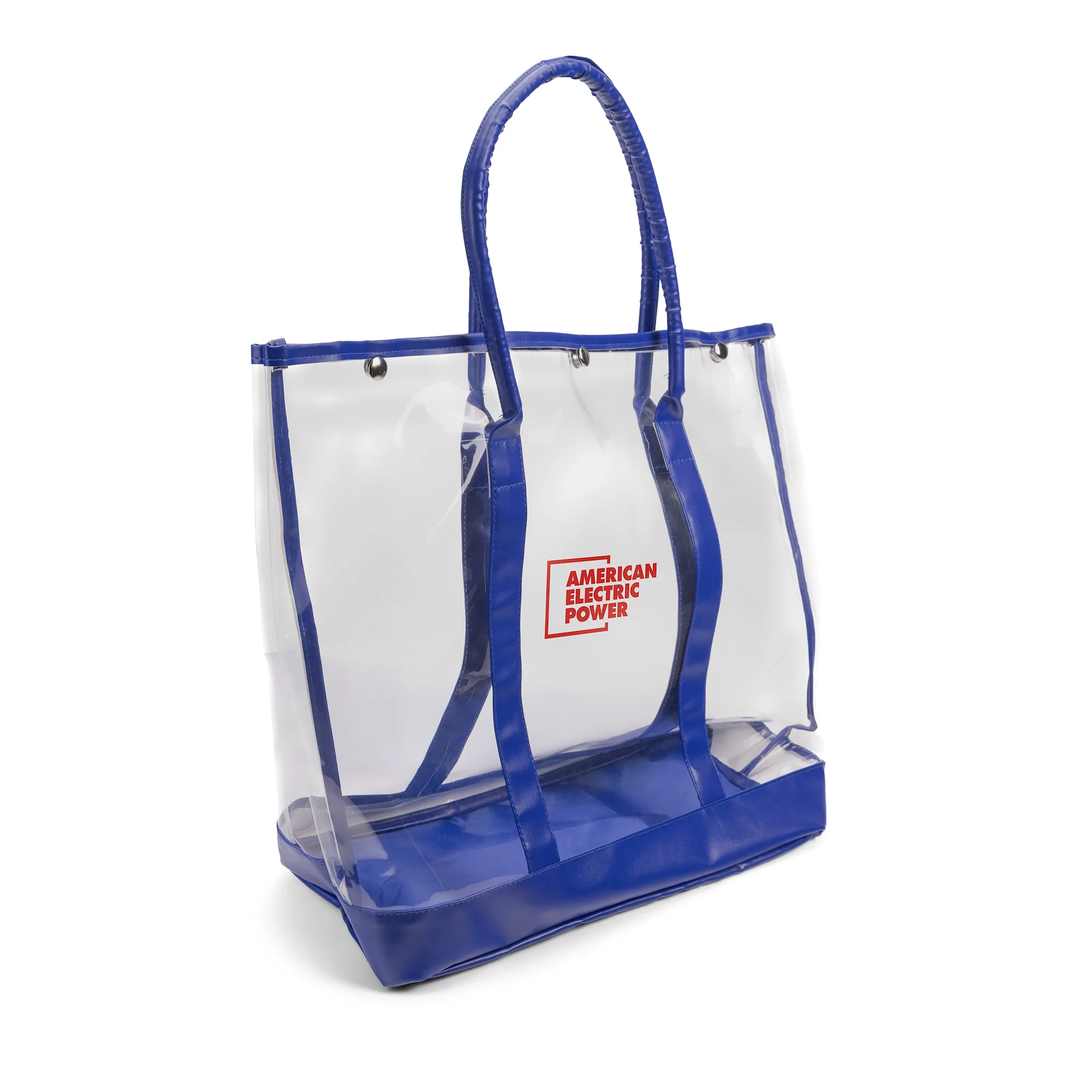 Luxe Button-Top Tote with PU Leather Trim view 7