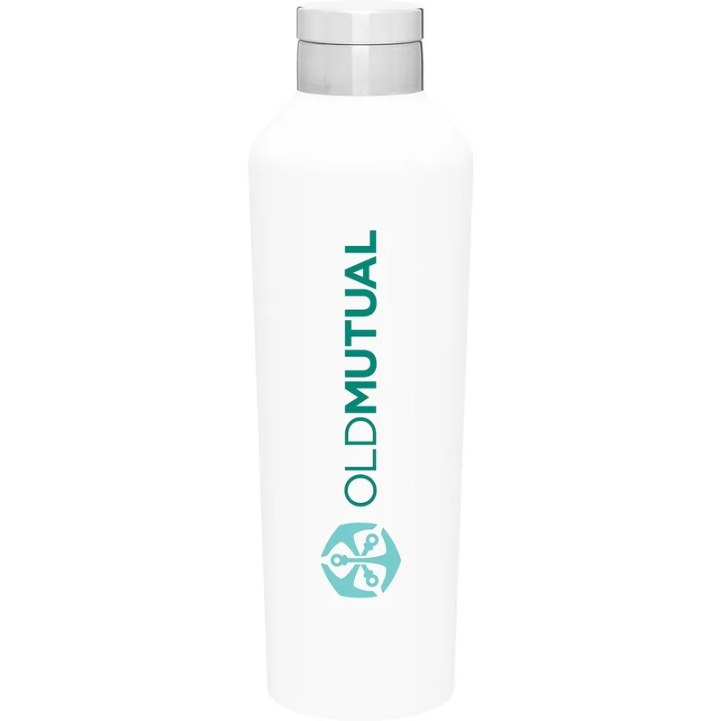 20.9 oz h2go Manhattan Water Bottle (Matte White)
