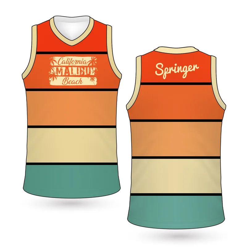 EPICOLOR Men's Sleeveless Jersey view 2