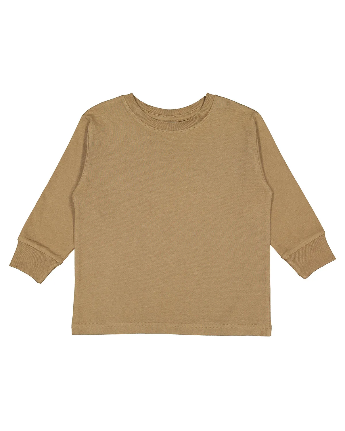 Rabbit Skins Toddler Long-Sleeve Fine Jersey T-Shirt view 3