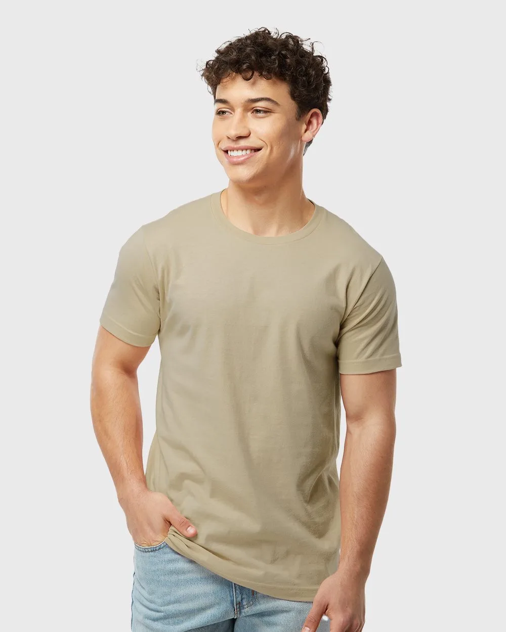 Tultex® Unisex Fine Jersey Short Sleeve T-Shirt view 2