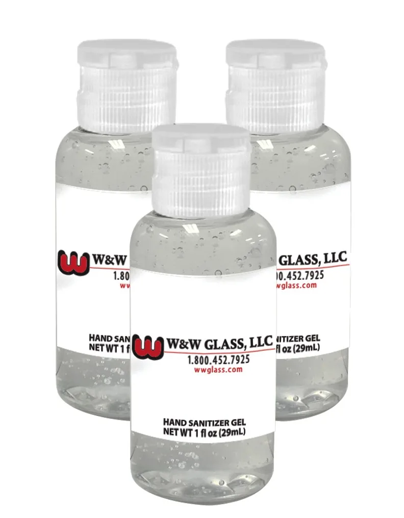 1 Oz. Hand Sanitizer Gel Bottle