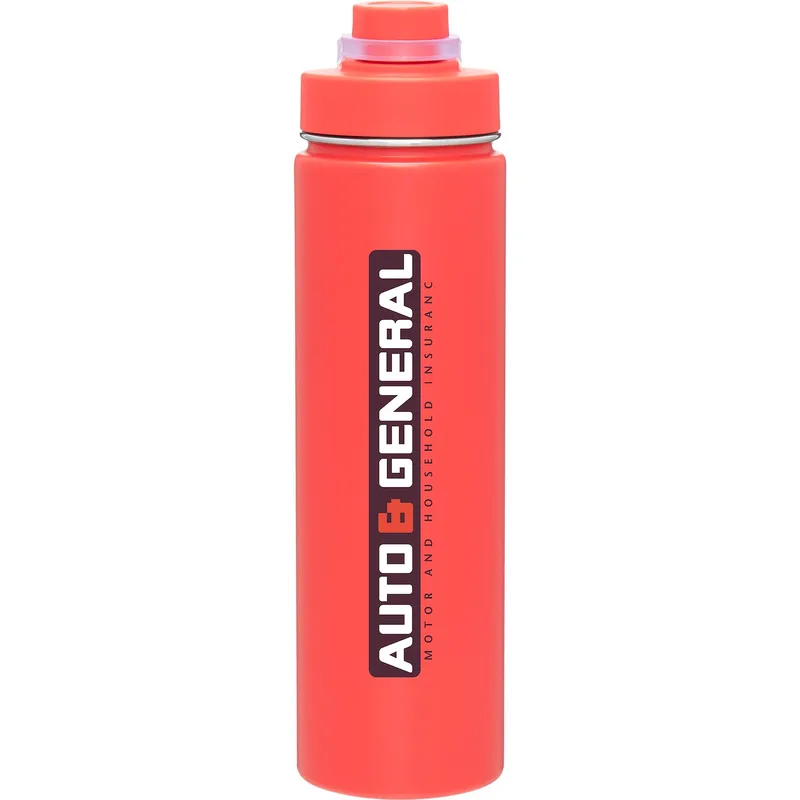 24 oz h2go Conquer Water Bottle (Matte Red)