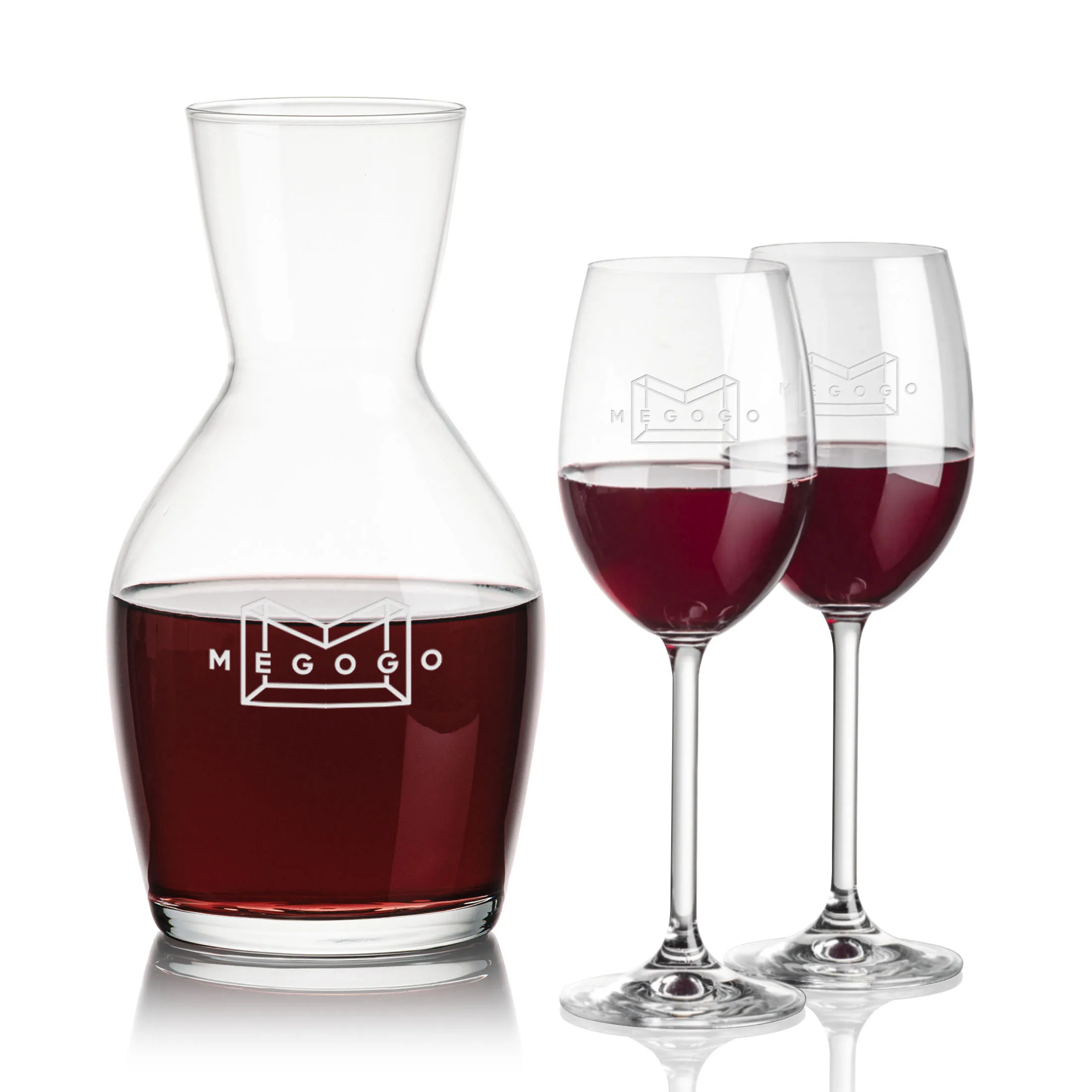 Stemmed Set, Naples Wine Set, Carafe & 2 Wine