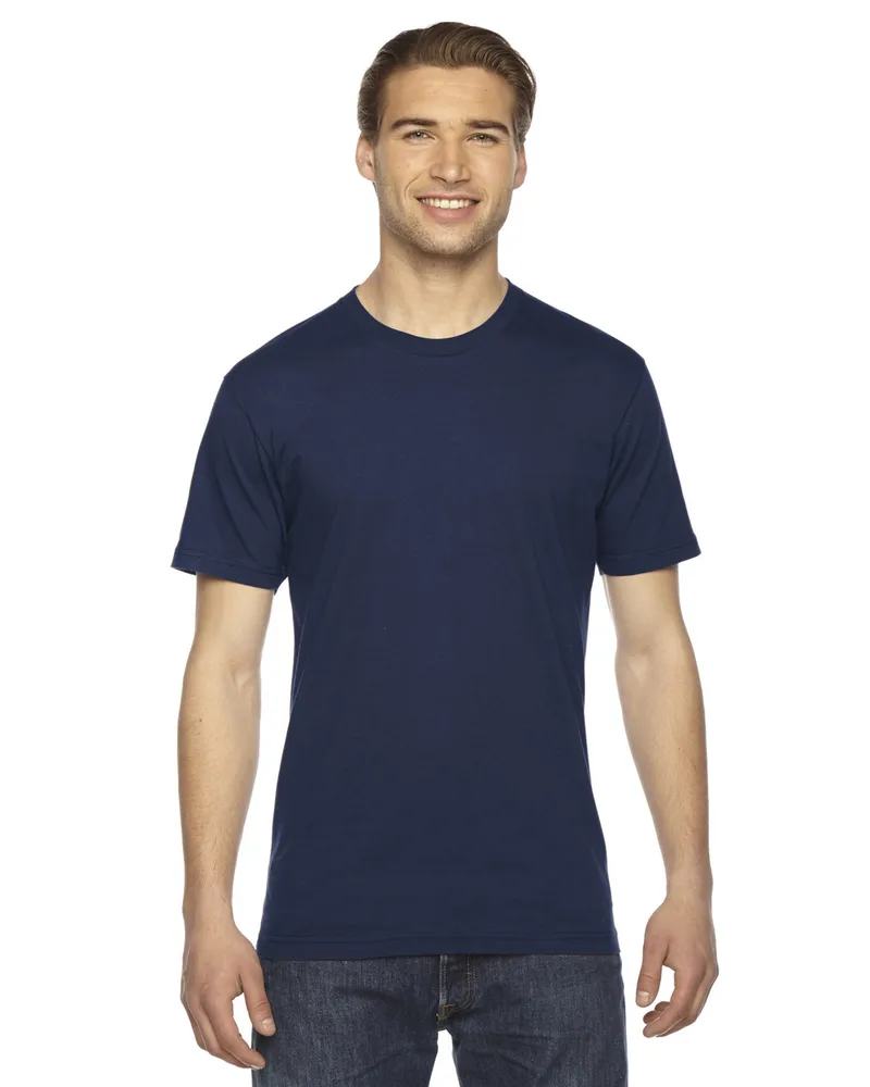 American Apparel Unisex Fine Jersey USA Made T-Shirt view 3