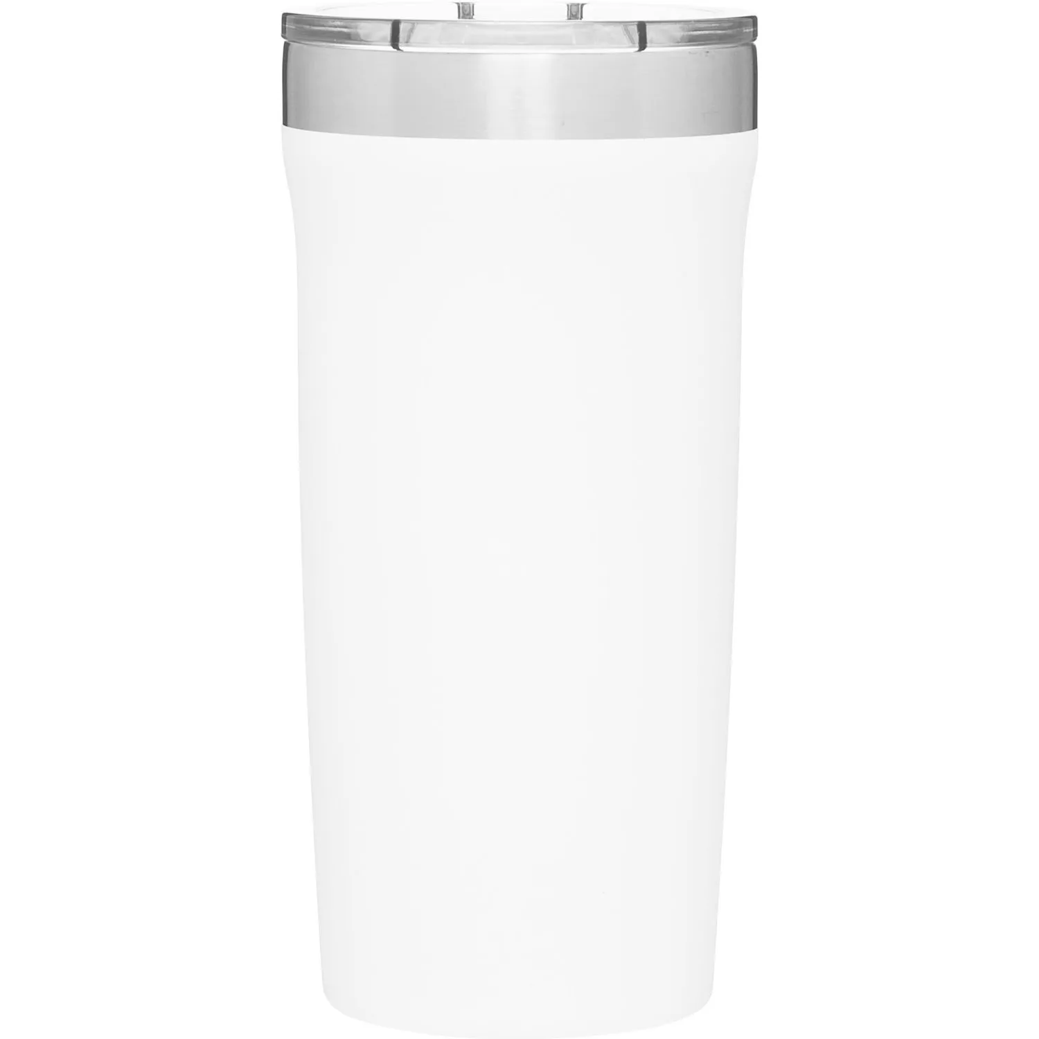 18 oz Palermo Travel Tumbler (Matte White) view 2