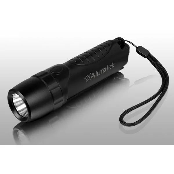 Aluratek USB Rechargeable Flashlight w/ 5,000mAh power bank