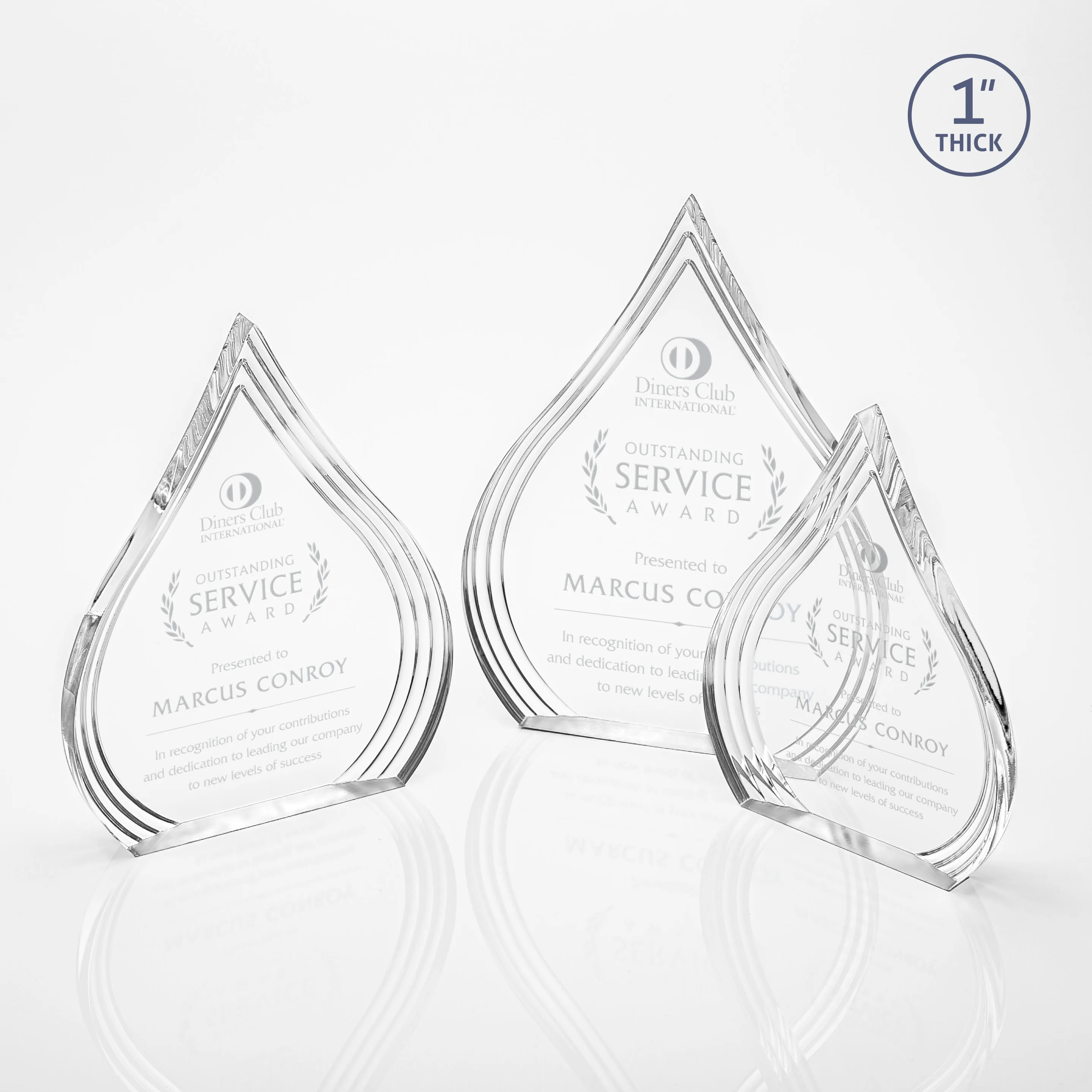 Laser Engraving, Clear