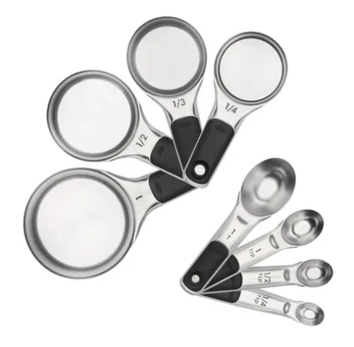 OXO Good Grips Stainless Steel Measuring Cup & Spoon Set