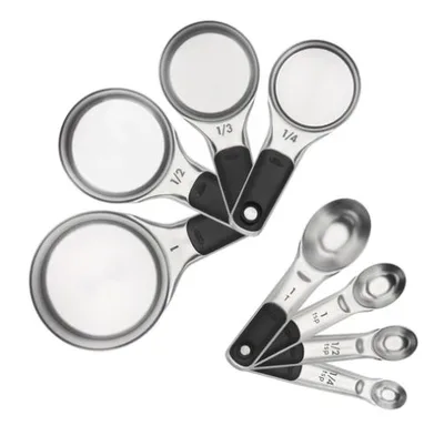 OXO Good Grips Stainless Steel Measuring Cup & Spoon Set
