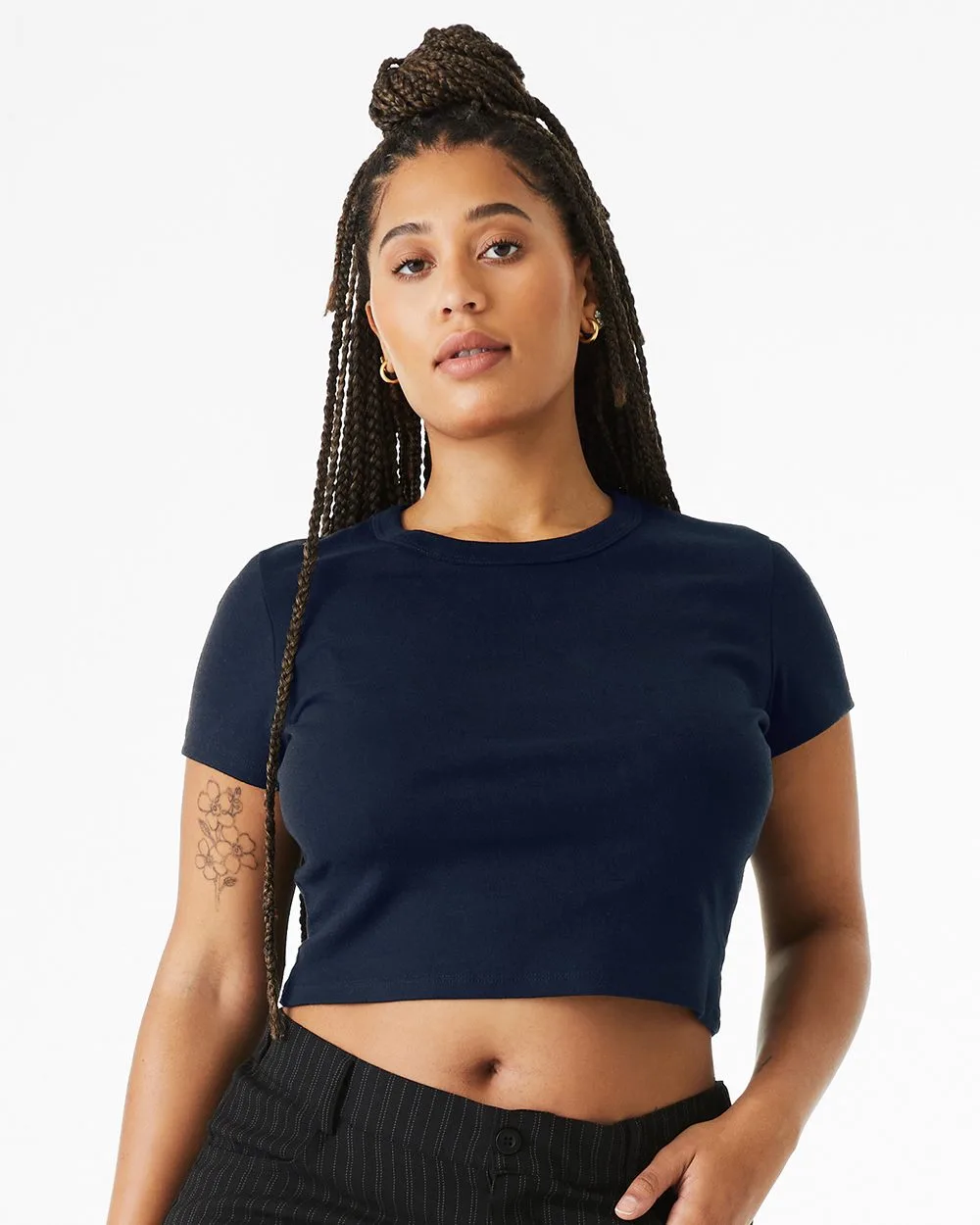 Bella+Canvas® Women's Micro Rib Baby Tee view 2