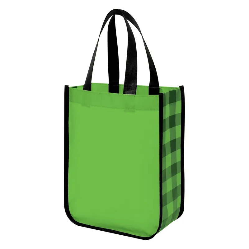 Northwoods Laminated Non-woven Tote Bag view 3