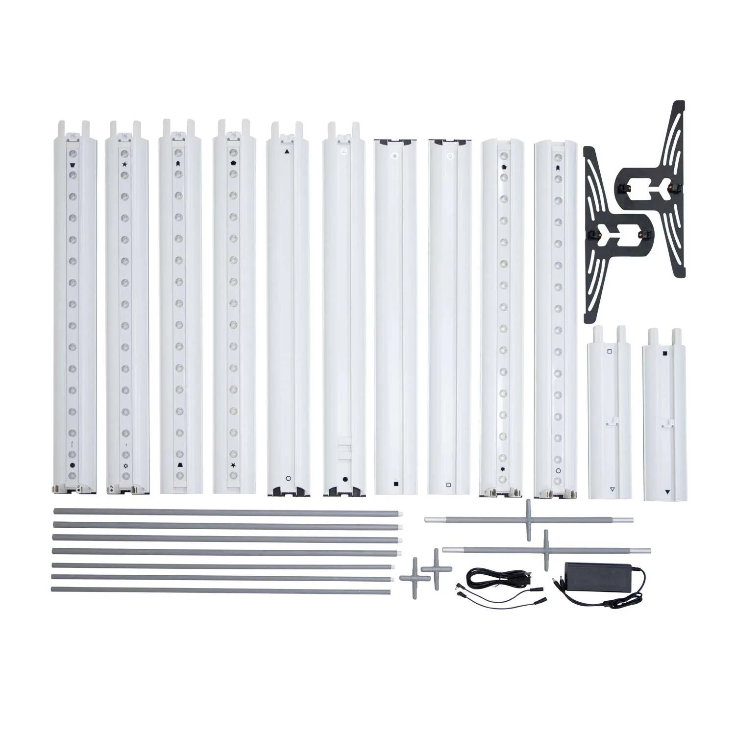 10'W x 6.5'H & 8'H Astra Wall Hardware view 3