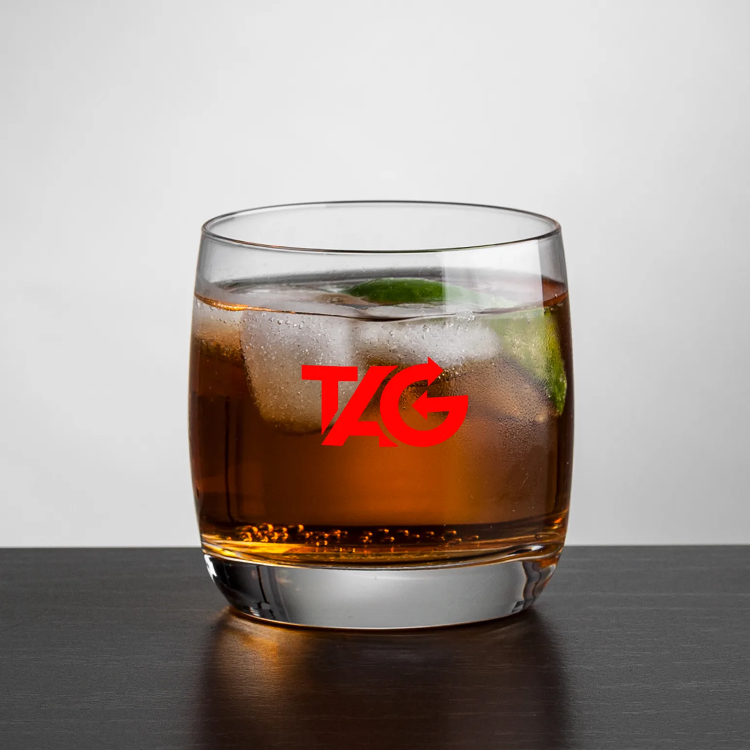 Glass Only, 1 Color, 1 Location Imprint, Double Old Fashion